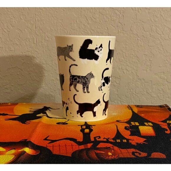Dunoon Roaming Free Kate Mawdsley Fine Bone China Cat Mug Made In England NEW - Picture 3 of 6